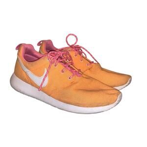 Nike Rosherun (GS) Atomic Mango Lace Up Sneakers Youth 6